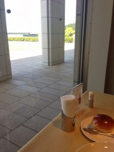 レストランガーデンの眺望