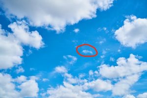 雲と心は連動する